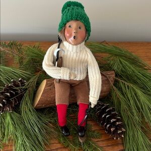 Boy Skater on Log Caroler
